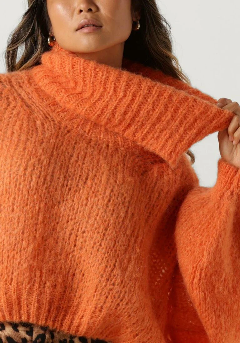 AMERICAN DREAMS oranje american dreams coltrui pepper roll neck cropped