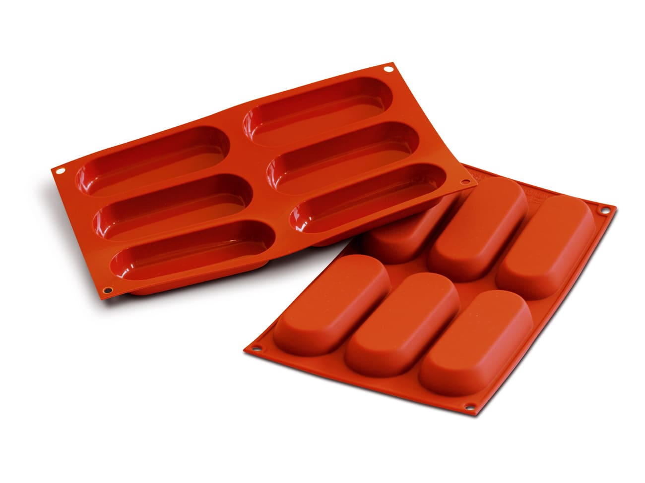 Moule silicone Silicon Flex - 6 biscuits 13 x 5 cm - 30 x 17,5 cm - Silikomart
