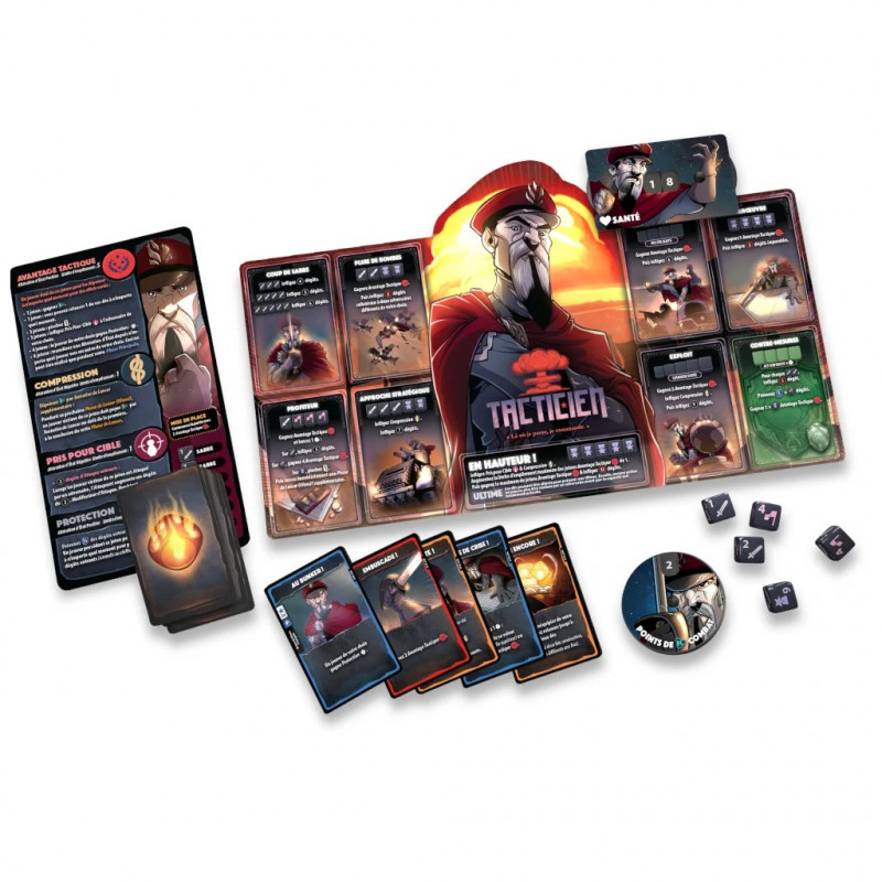 Dice Throne S2 : Tacticien vs Chasseresse