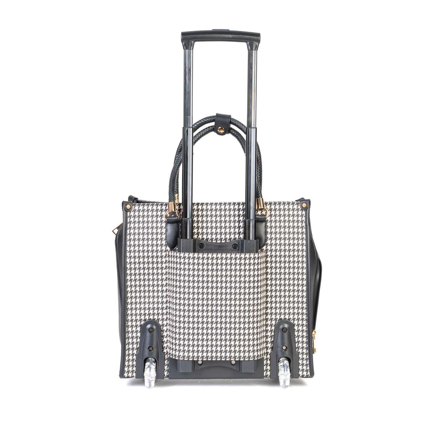 Olivia Lauren Emily Business Trolley zwart/wit