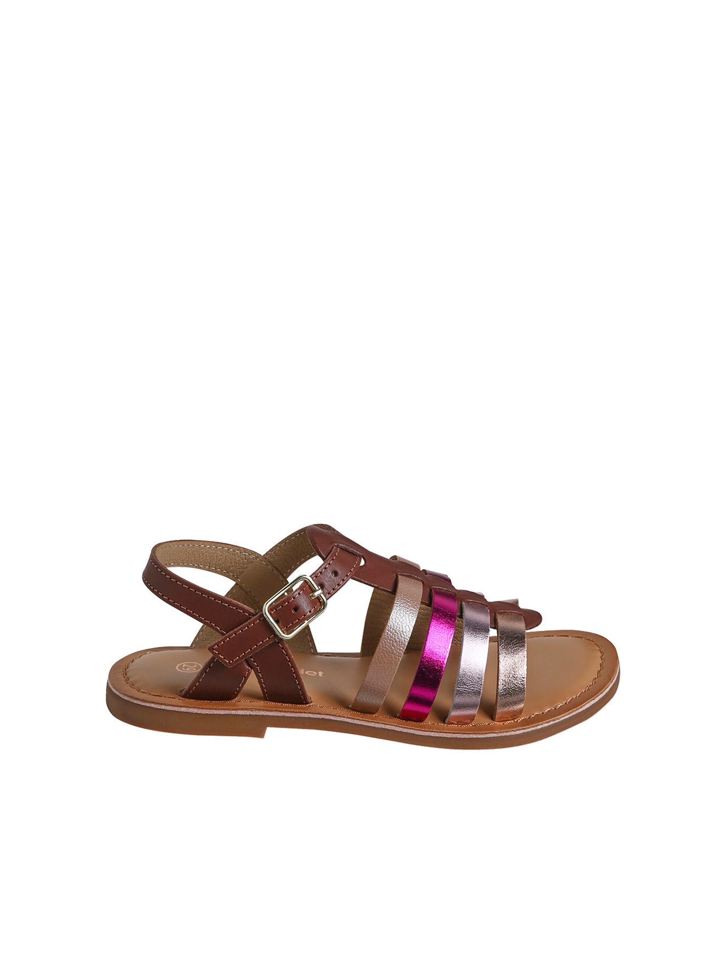 Vertbaudet Mädchen Römersandalen set braun