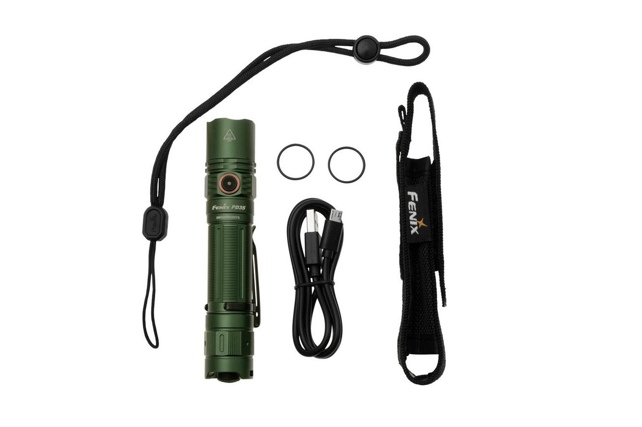 Fenix PD35 V3.0 Tropic Green, zaklamp, 1700 lumen