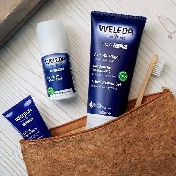 Desodorante Roll-On Orgânico Weleda Masculino 24h 50ml