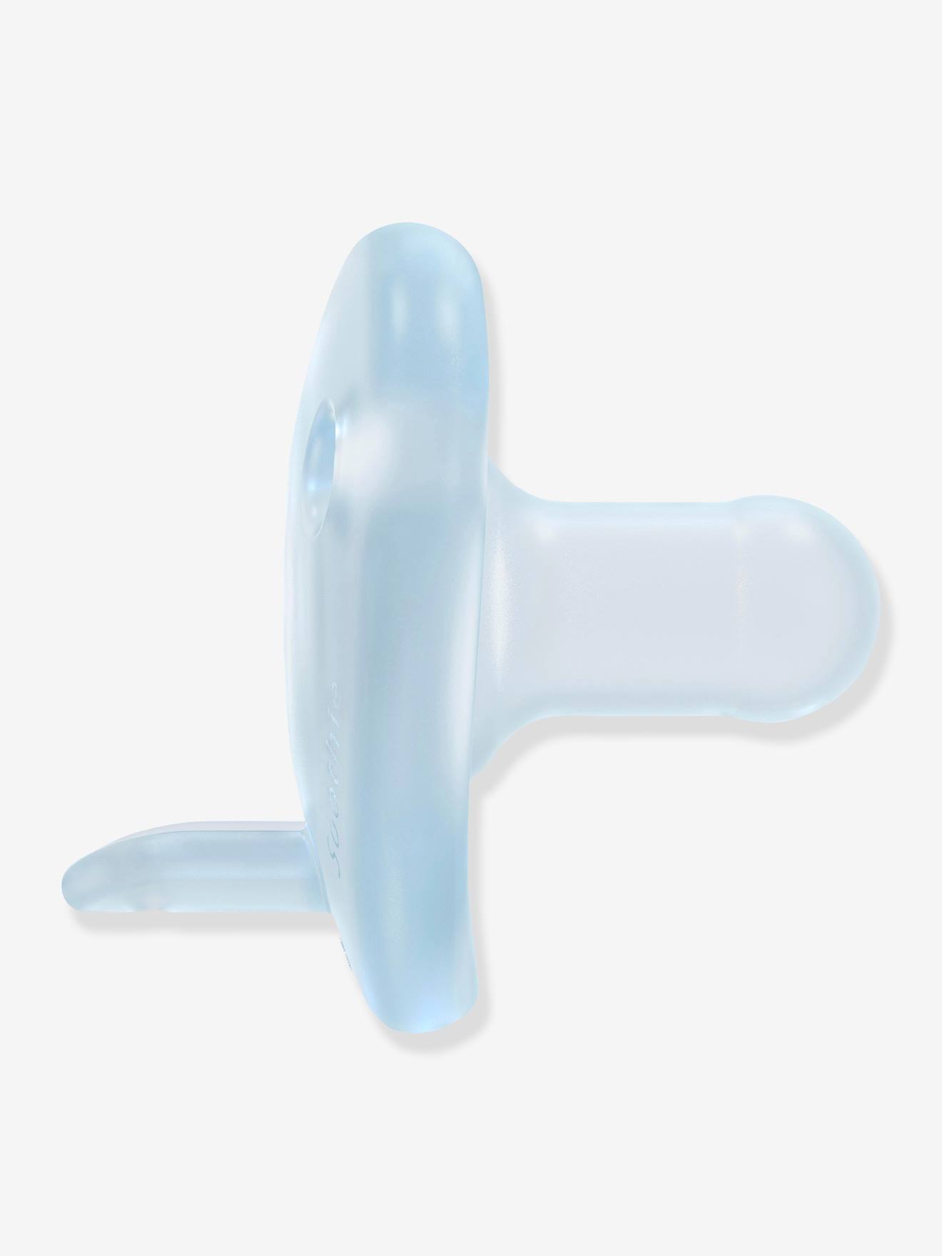 Pacote com 2 chupetas Philips AVENT Soothie Heart para recém-nascidos, rosa claro liso.