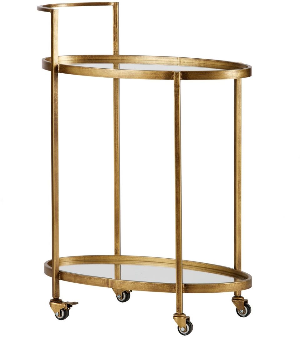 WOOOD   Push Trolley