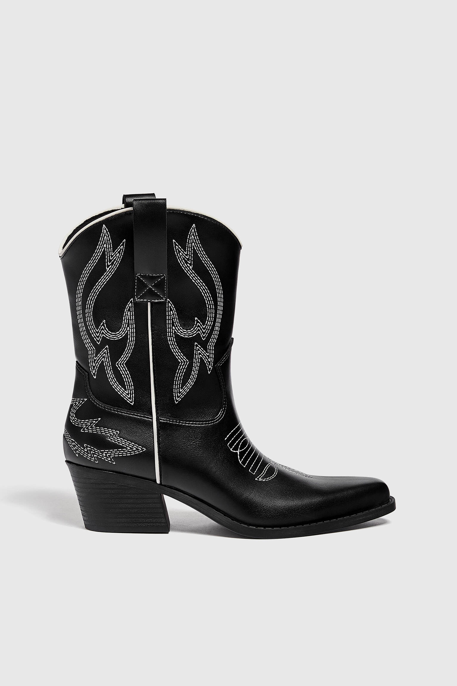 BOTA DE COWBOY - PRETA