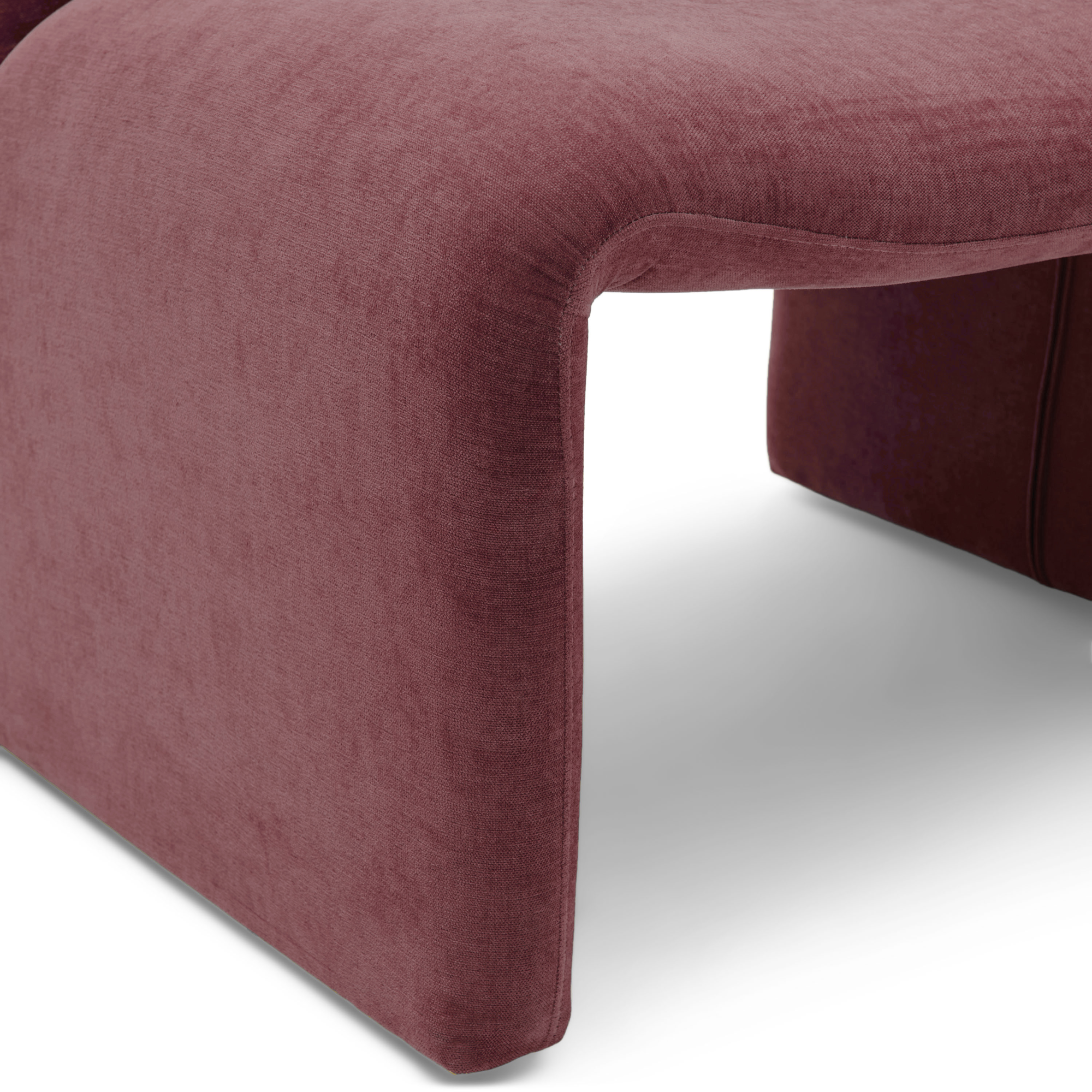 Fauteuil Lowel  bordeaux