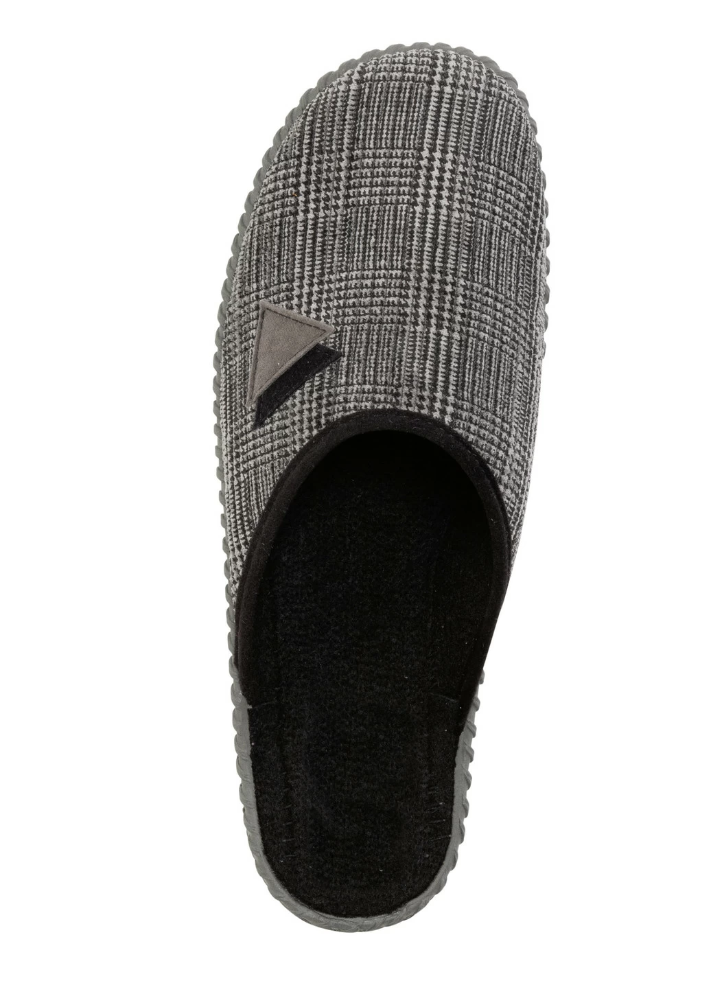 Textil-Pantoffel mit anatomisch geformtem Fußbett