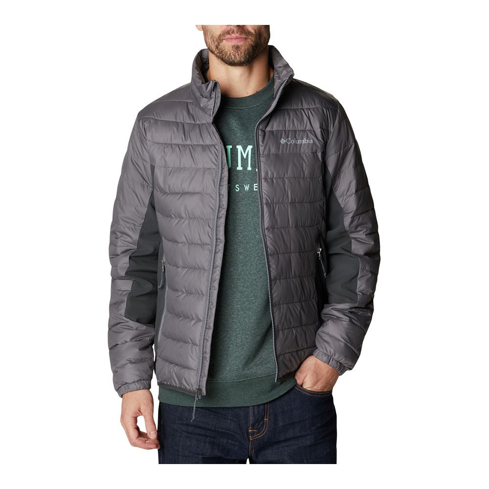 Columbia POWDER LITE HYBRID - Doudoune Homme grey