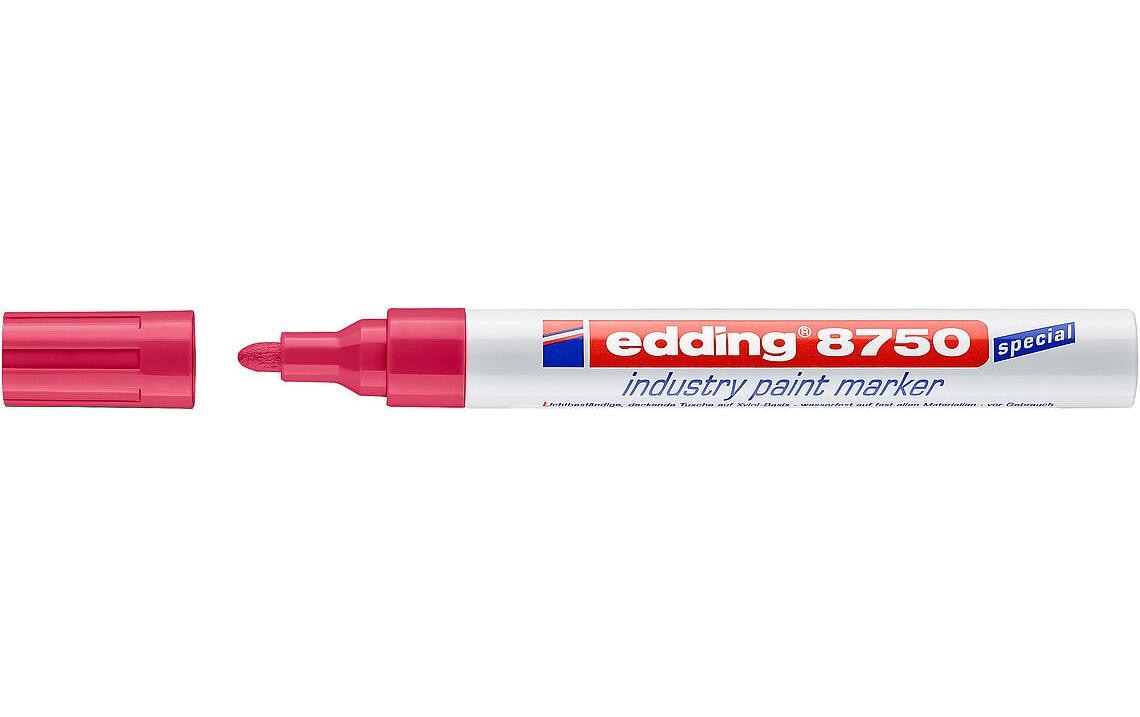 Lackmarker Industrie 8750 Rot, 1 StückLackmarker Industrie 8750