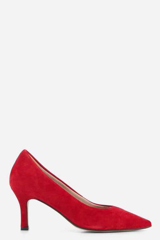 Tamaris Pumps rood Suede