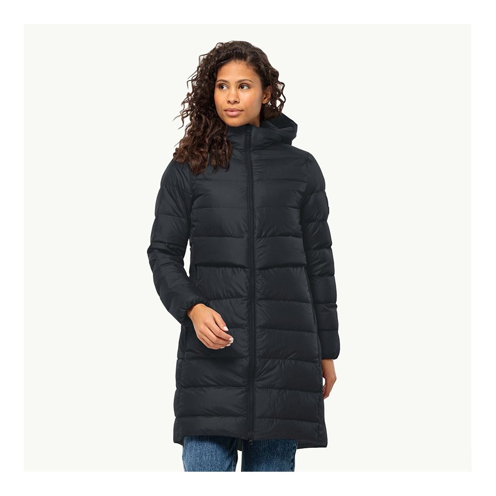 Jack Wolfskin LENAUPLATZ - Manteau Femme phantom