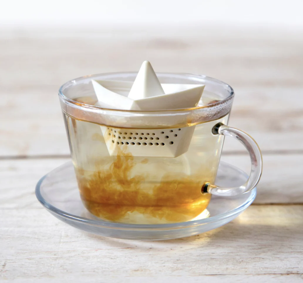 OTOTO  Paper Boat tefilter - hvid