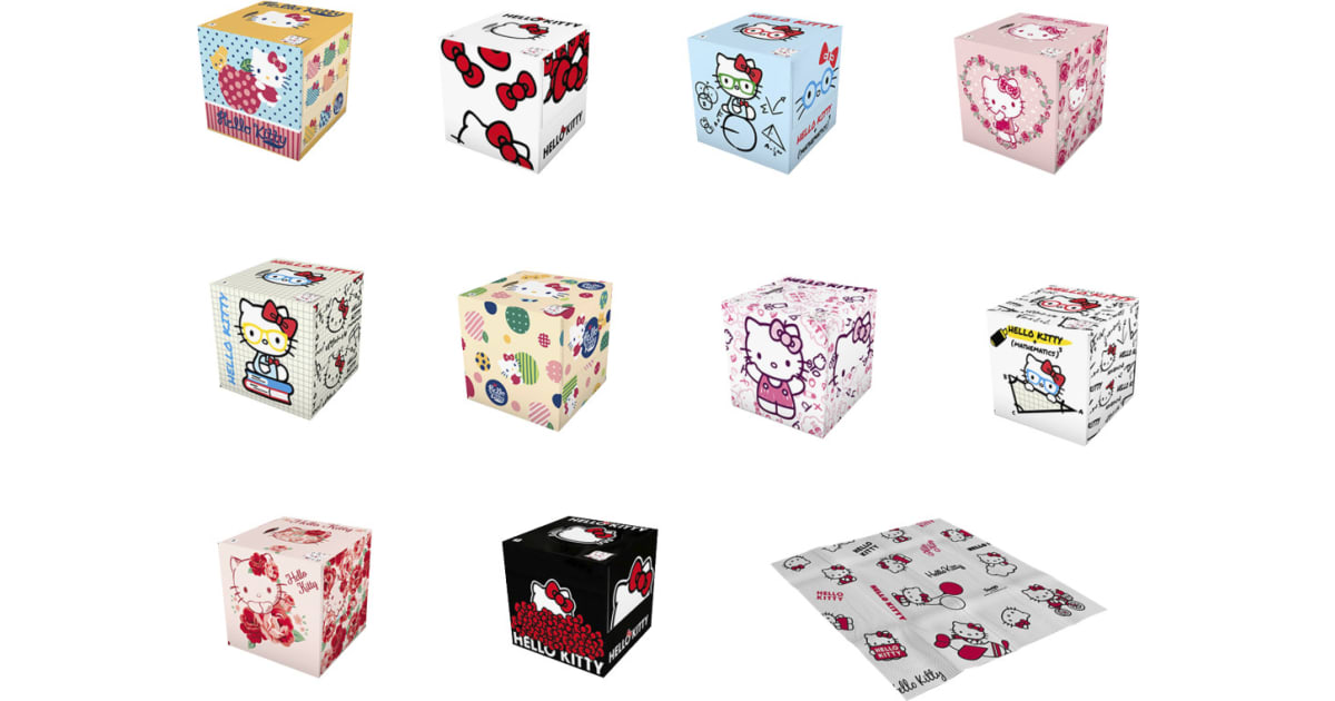 Worldcart Taschentücher Box 56 Stück 3-lagig