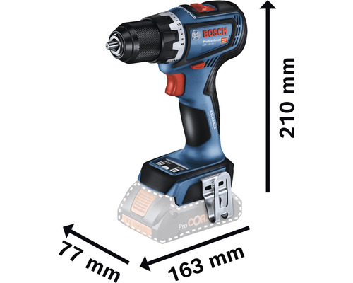 Bosch Professional GSR 18V-90 C accuboormachine, zonder accu en lader