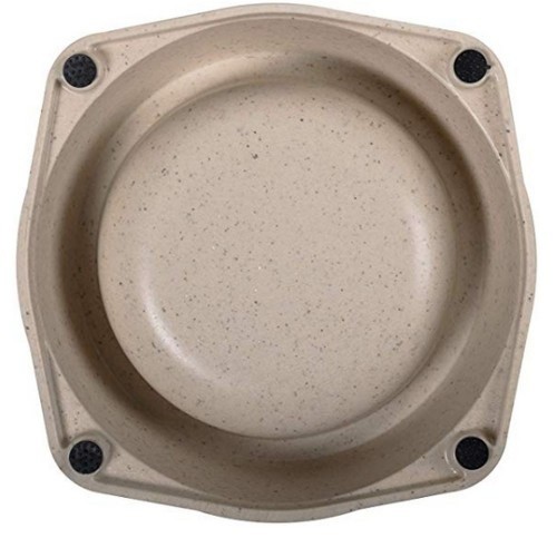 Tigela para cachorro cor creme