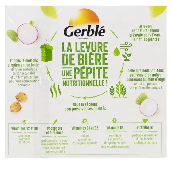 Gerblé Levure de Bière Diététique à Saupoudrer 150g