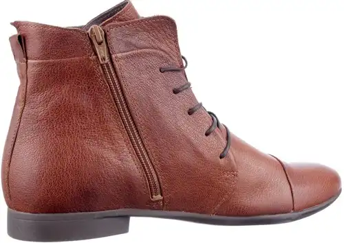 Think cognac 000413-3080 - maat 38 veterboot cognac - maat 38 Calandschoen