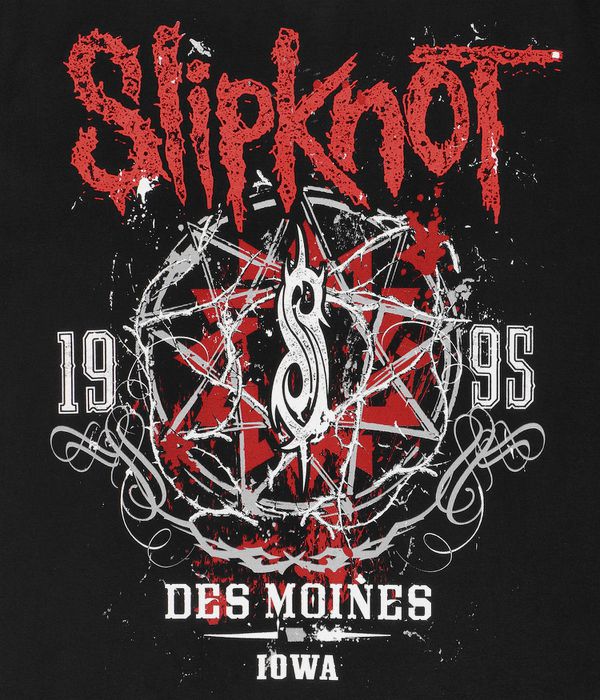 Amplified Slipknot Des Moines T-Shirt (black)