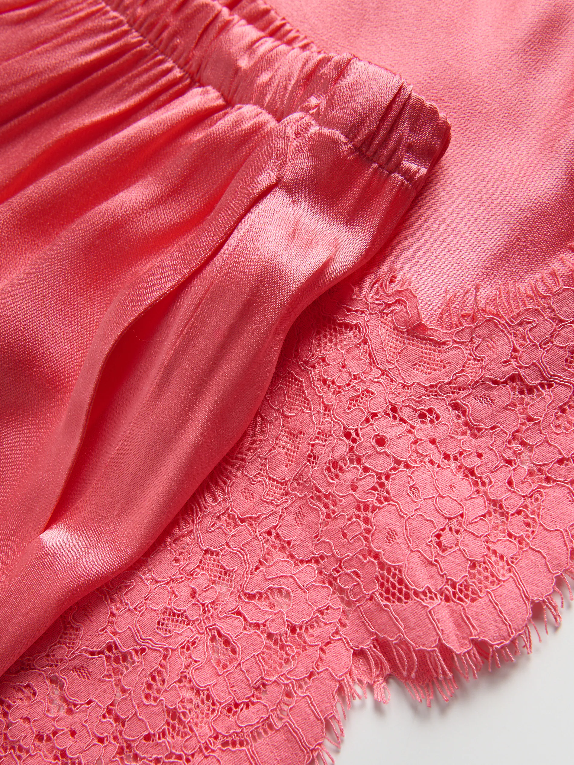 Shorts mit Spitze