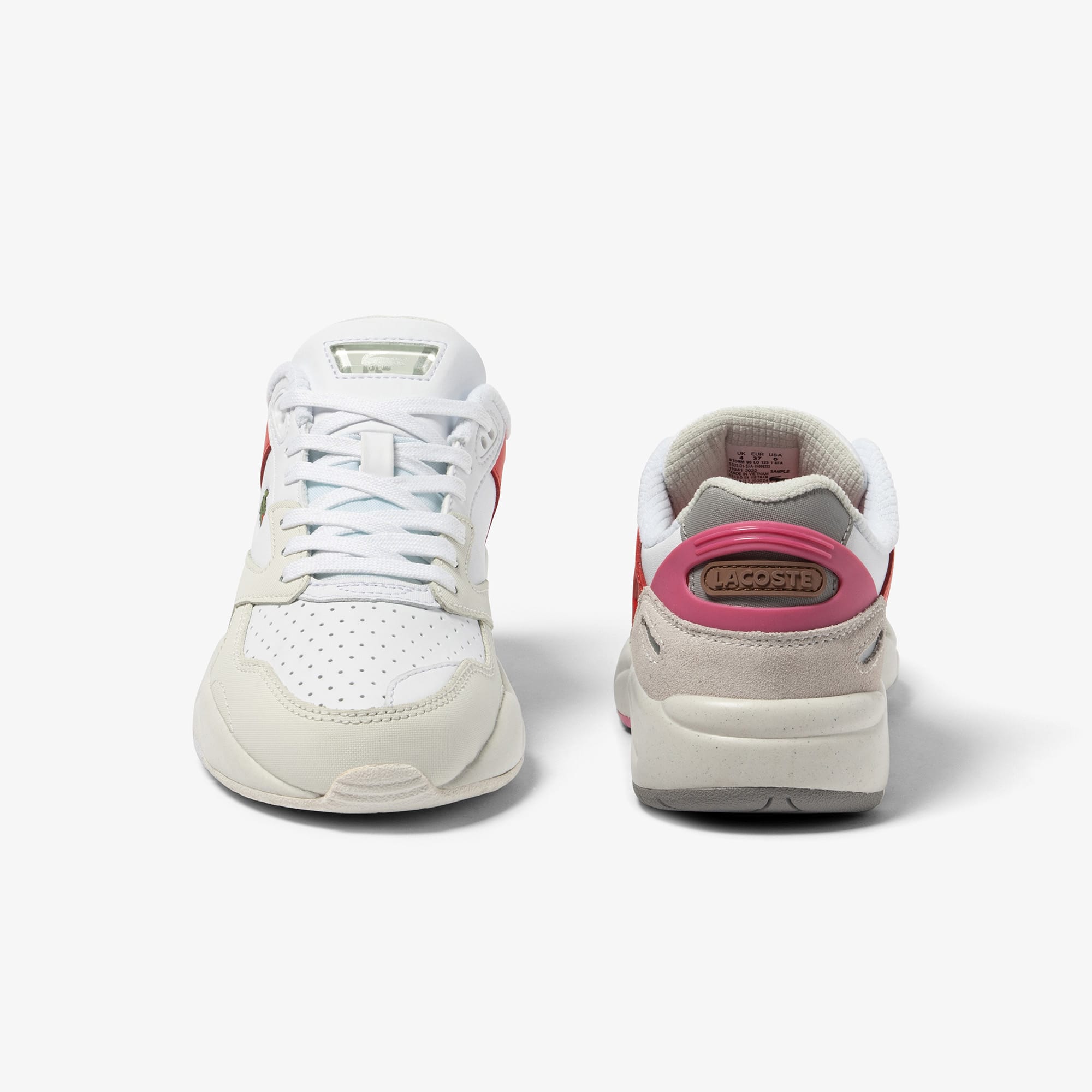 Sneakers Storm 96 Lo femme Lacoste en cuir Sneakers - Blanc - Lacoste - Femme