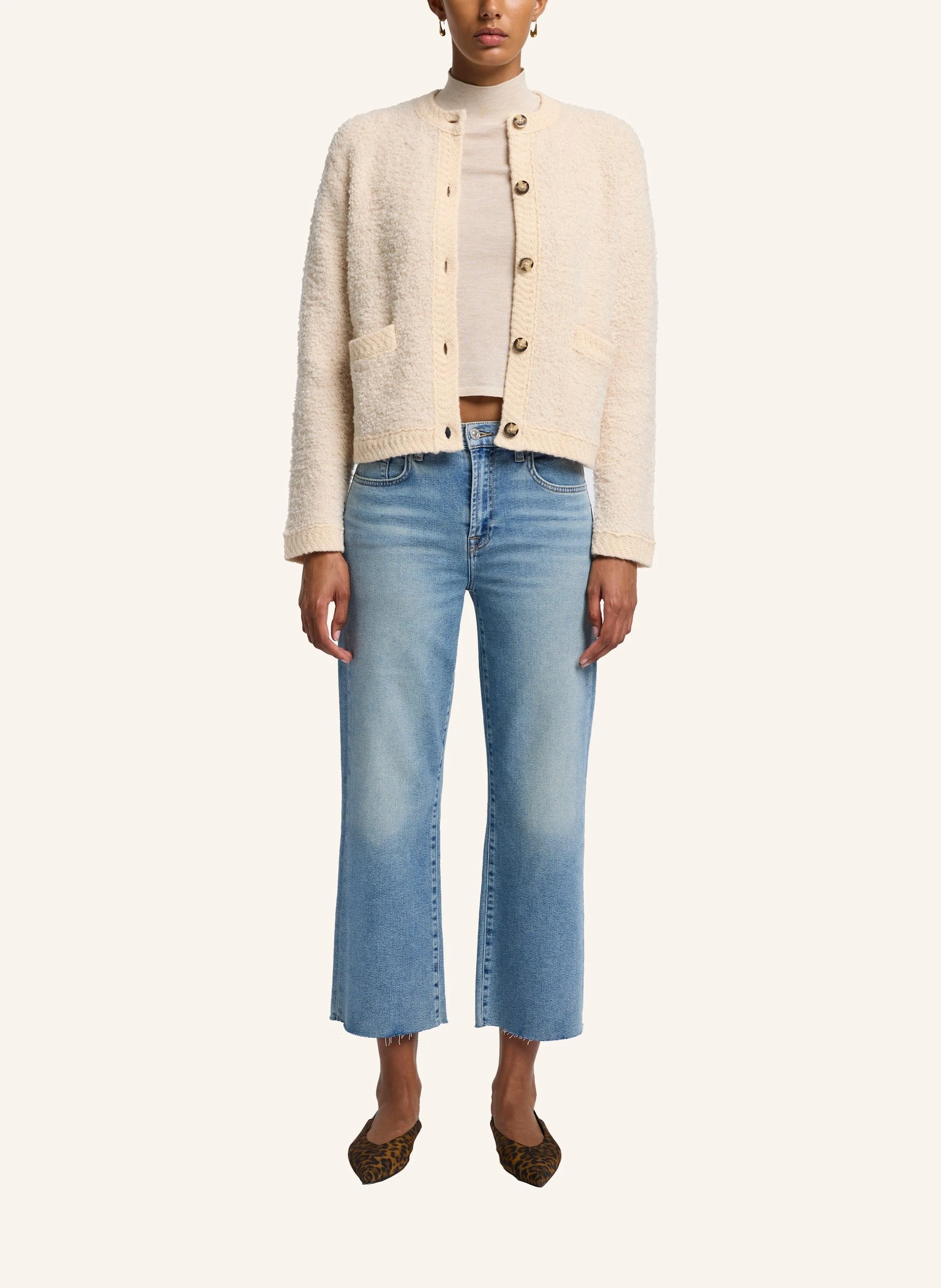 7 for all mankind Jeans CROPPED ALEXA Flare Fit