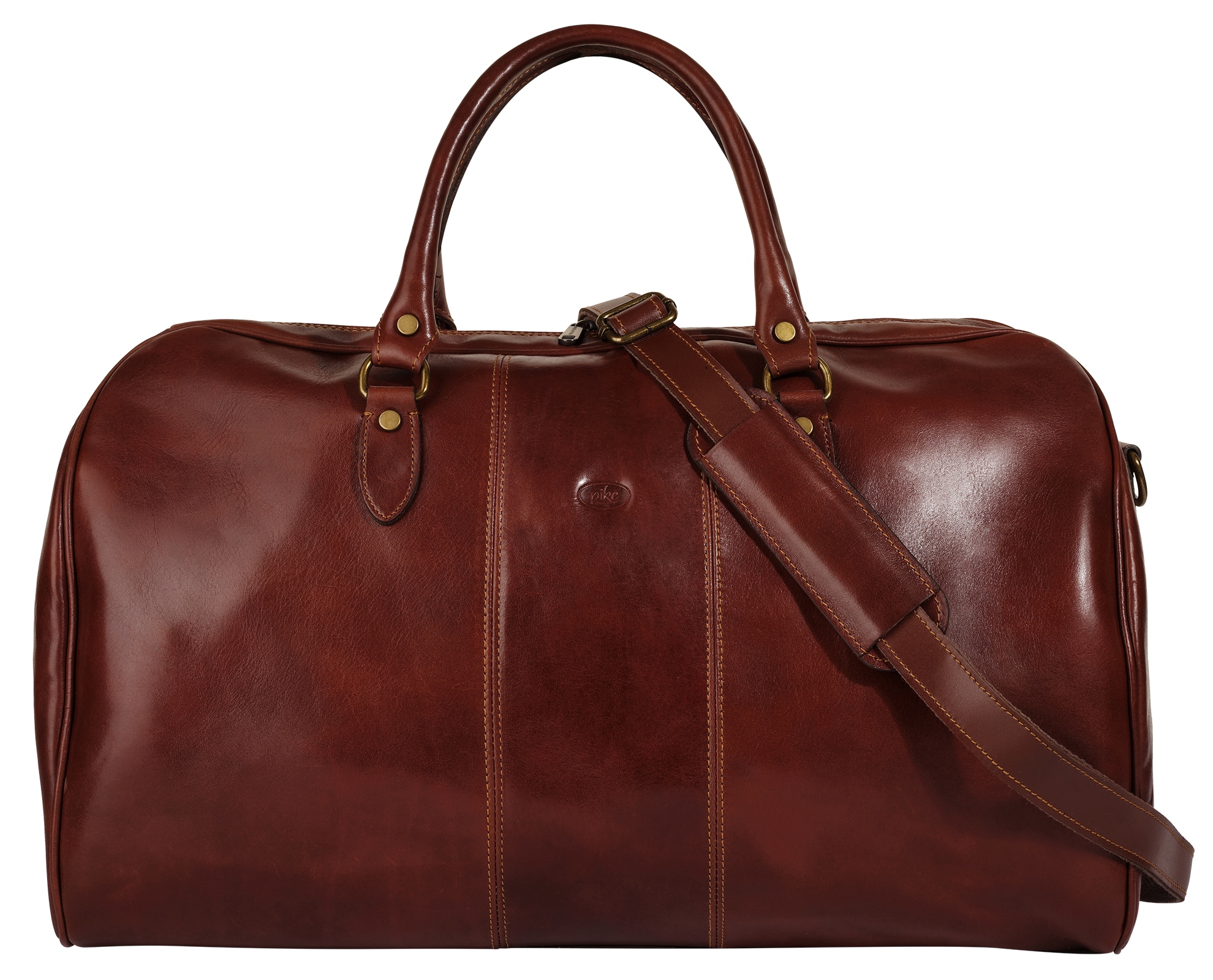 Piké Reisetasche »CALABRIA GRANDE« echt Leder, Made in Italy
