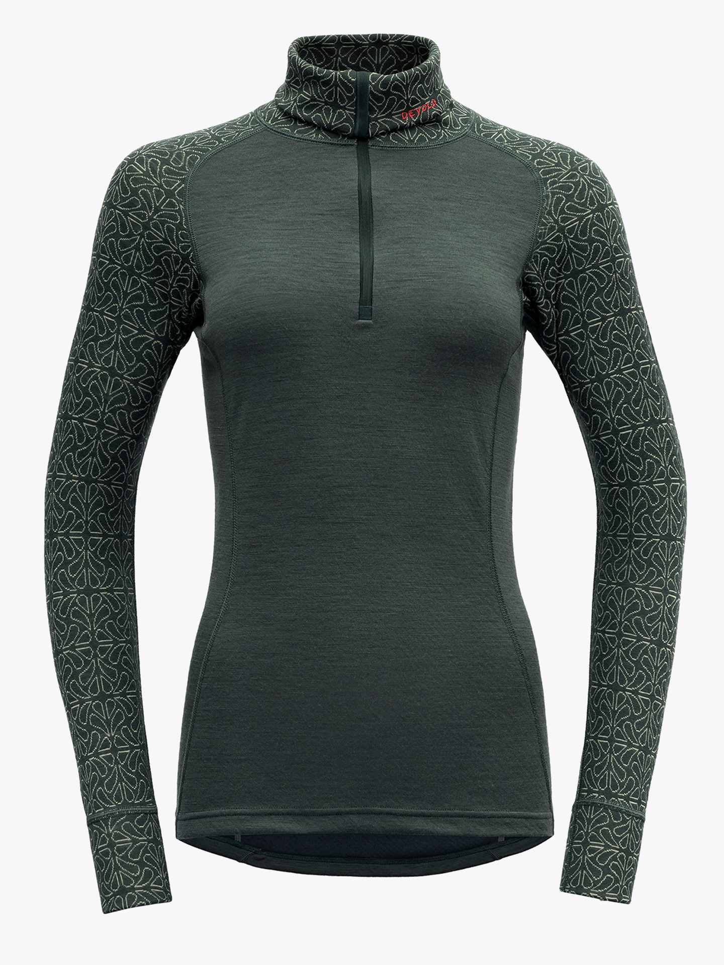 Duo Active Merino 205 Zip Neck Woman