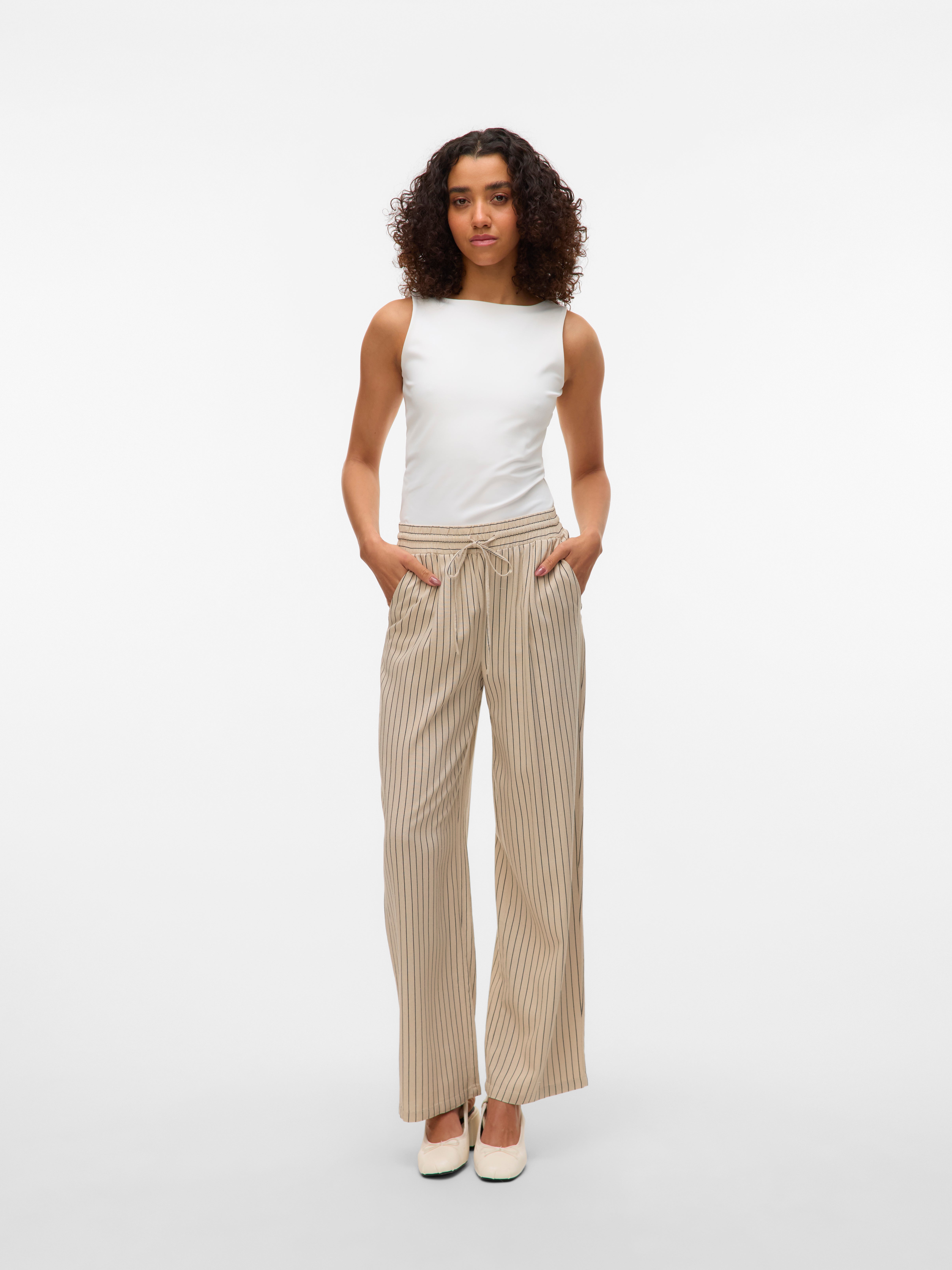 VMJESMILO Mid waist Broek