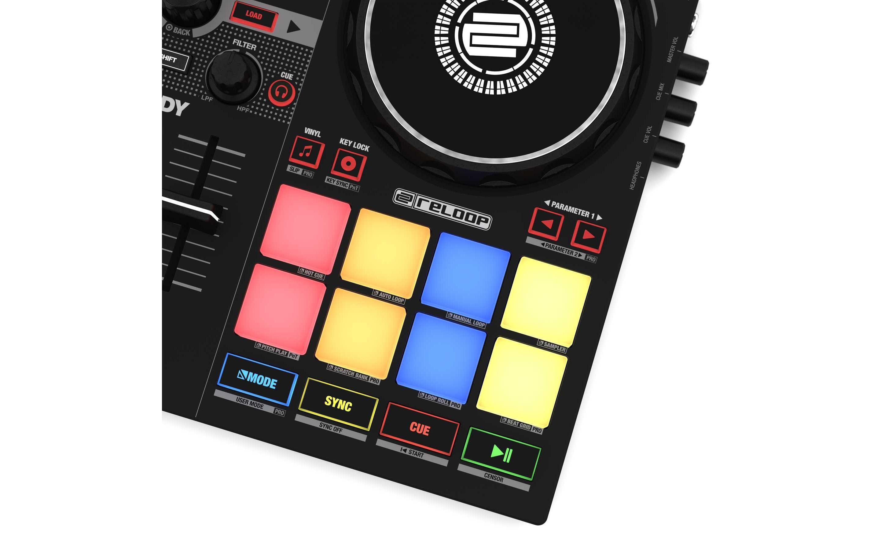 DJ-Controller Ready<br>Kleine Grösse, grosse Möglichkeiten