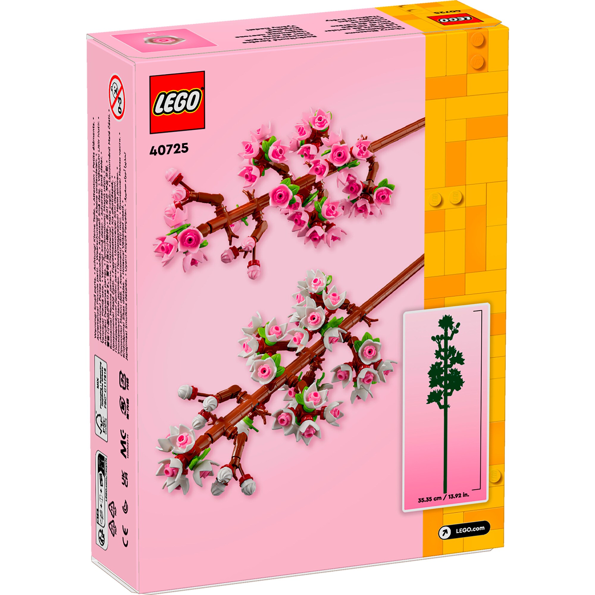 LEGO Konstruktionsspielzeug Botanicals Kirschblüten