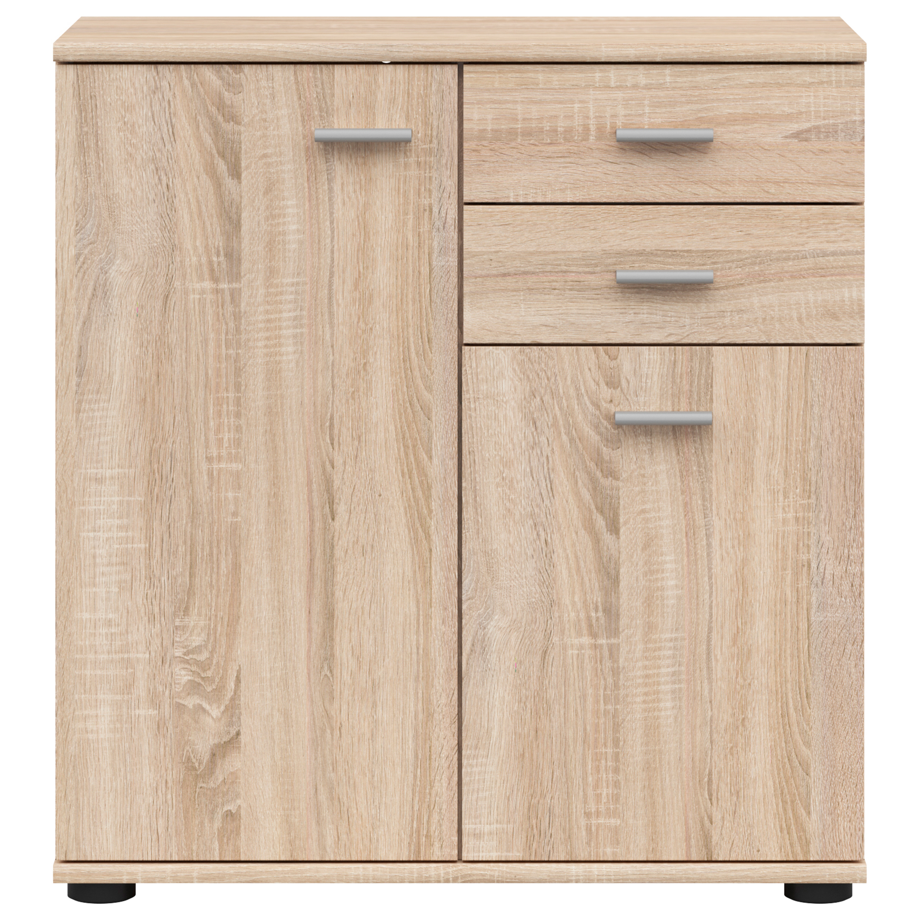 Kommode - Sonoma Eiche - 2 Schubladen - 71 cm breit