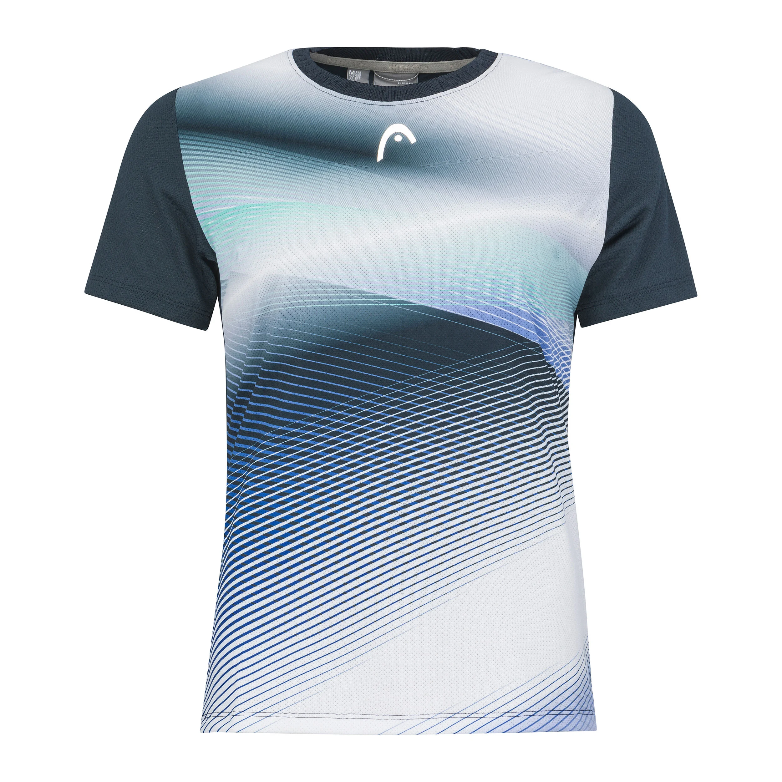 HEAD Performance T-shirt Femmes - Bleu Foncé , Blanc