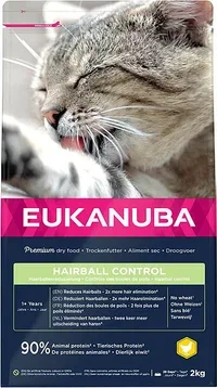Eukanuba Adult Hairball Control 2 kg