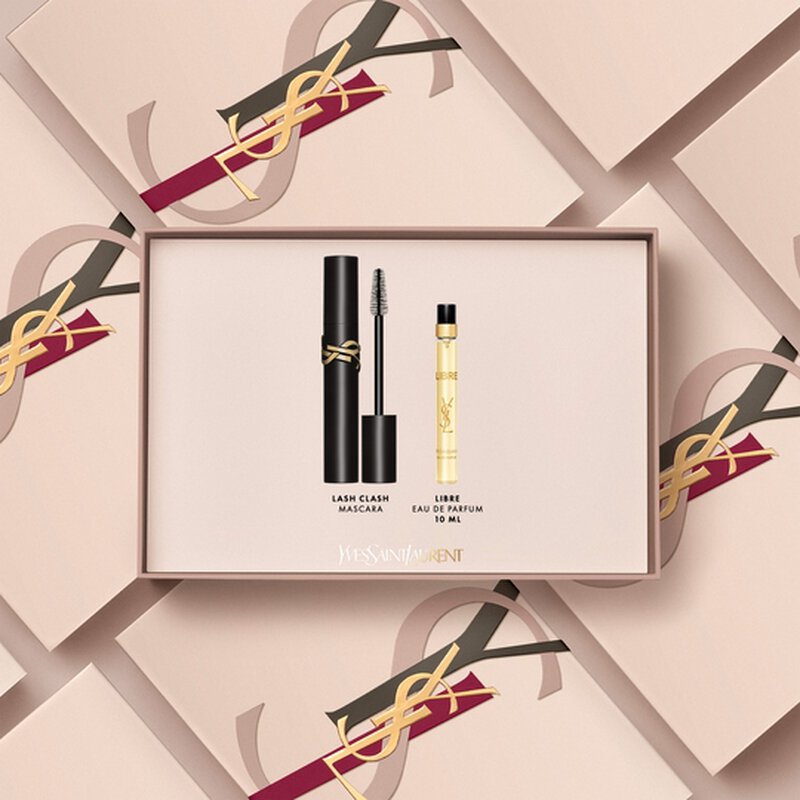 COFFRET CADEAU LASH CLASH + LIBRE EAU DE PARFUM 10 ML  COFFRET CADEAU FEMME