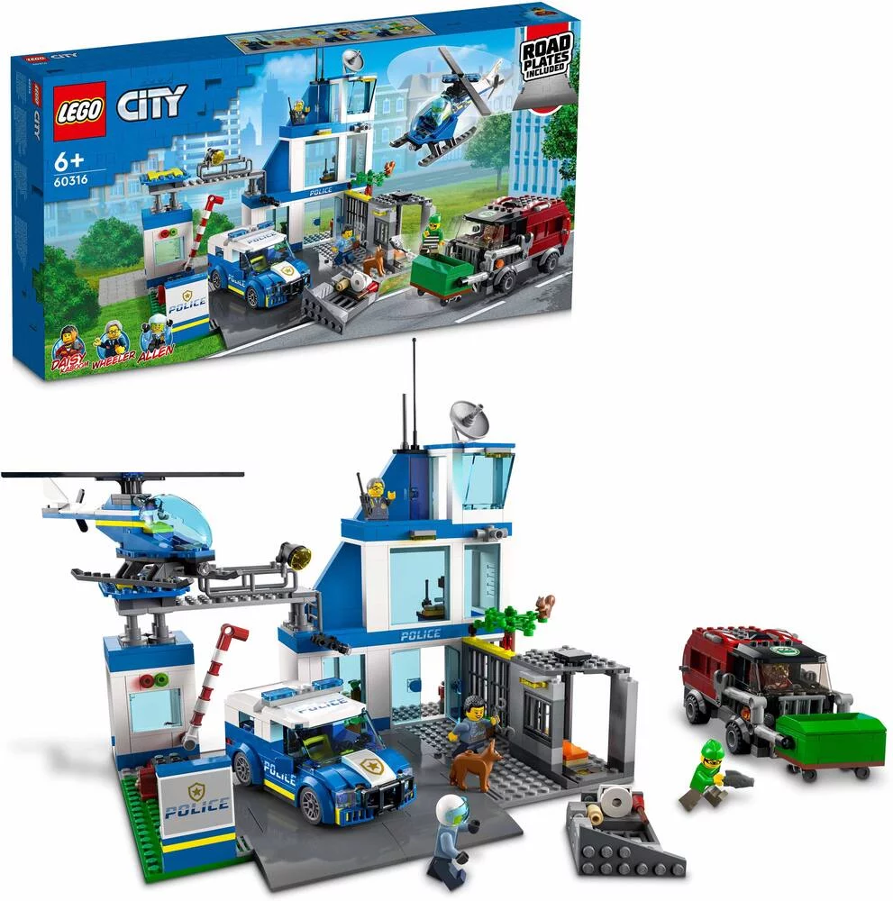 LEGO®CITY 60316 - LE COMMISSARIAT DE POLICE