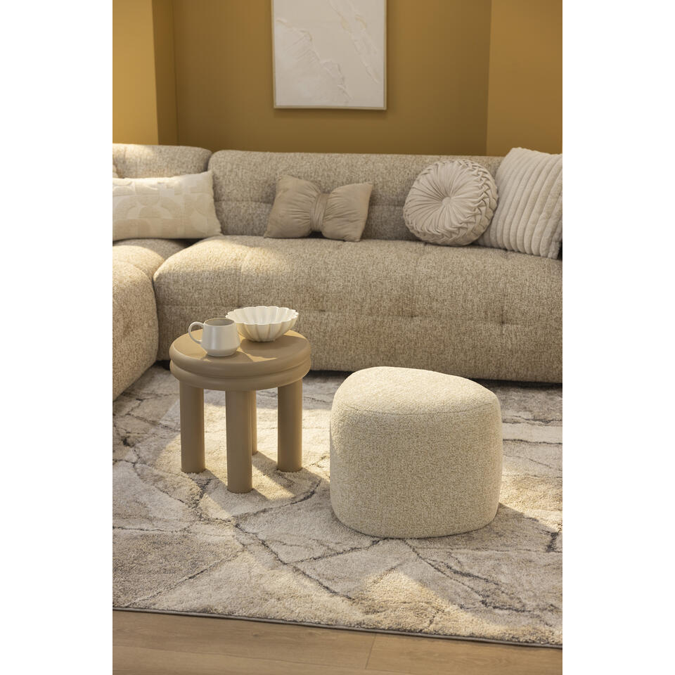 Vloerkleed Caves Zand 200x290 cm