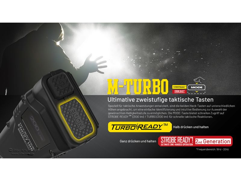 Nitecore Taschenlampe EDC27 UHI 3100 lm Die Taschenlampe für Outdoor-Abenteuer