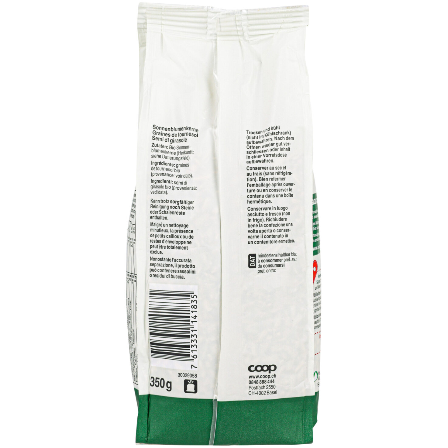 Naturaplan Bio Sonnenblumenkerne 350g