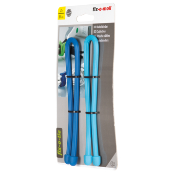 Kabelbinder fix-o-tie 2 kleuren 31cm lang 2 stuks