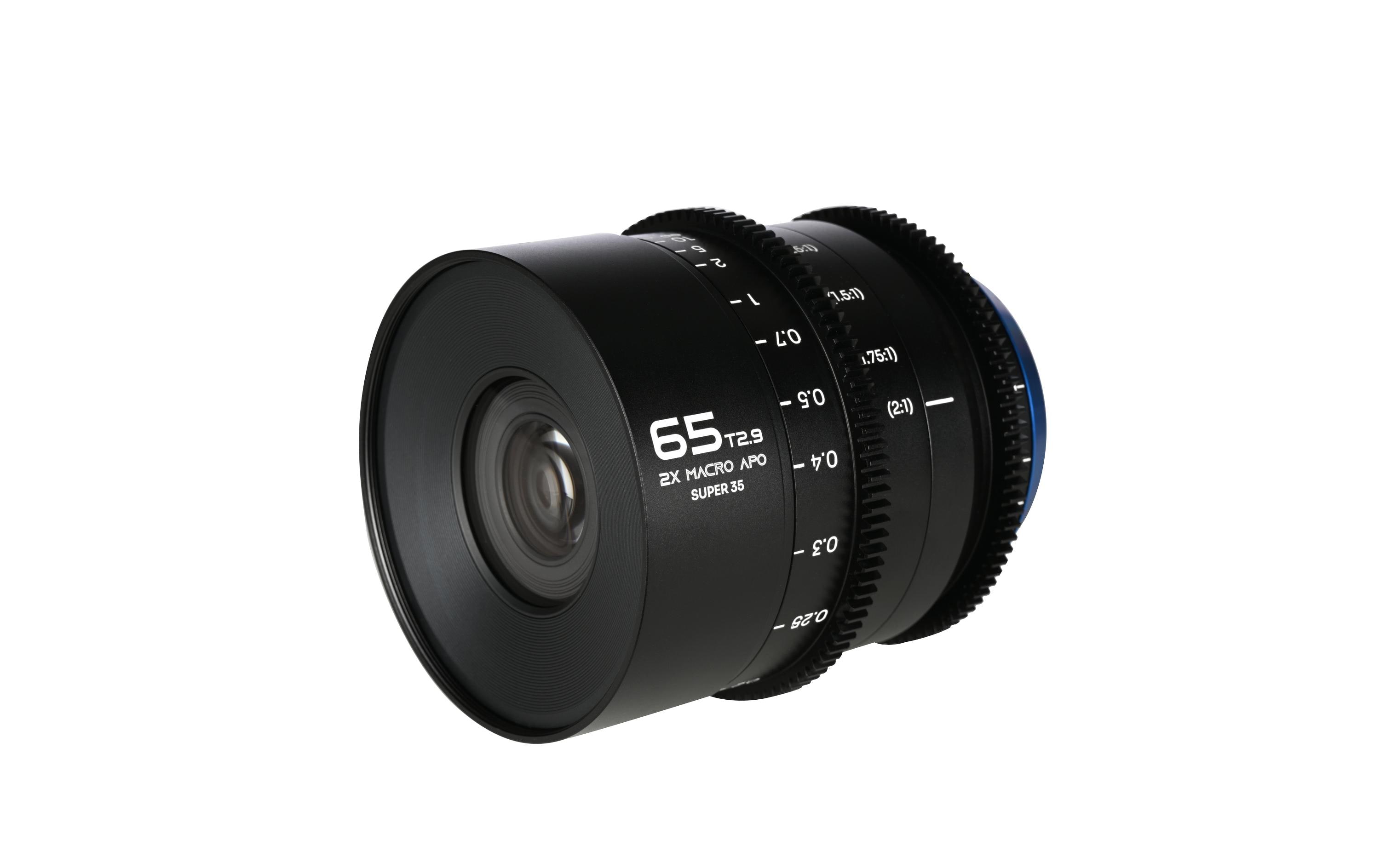 Festbrennweite 65 mm T2.9 2X Macro APO – Fuji X<br>Makro-Kinoobjektiv mit 2-facher Vergrösserung
