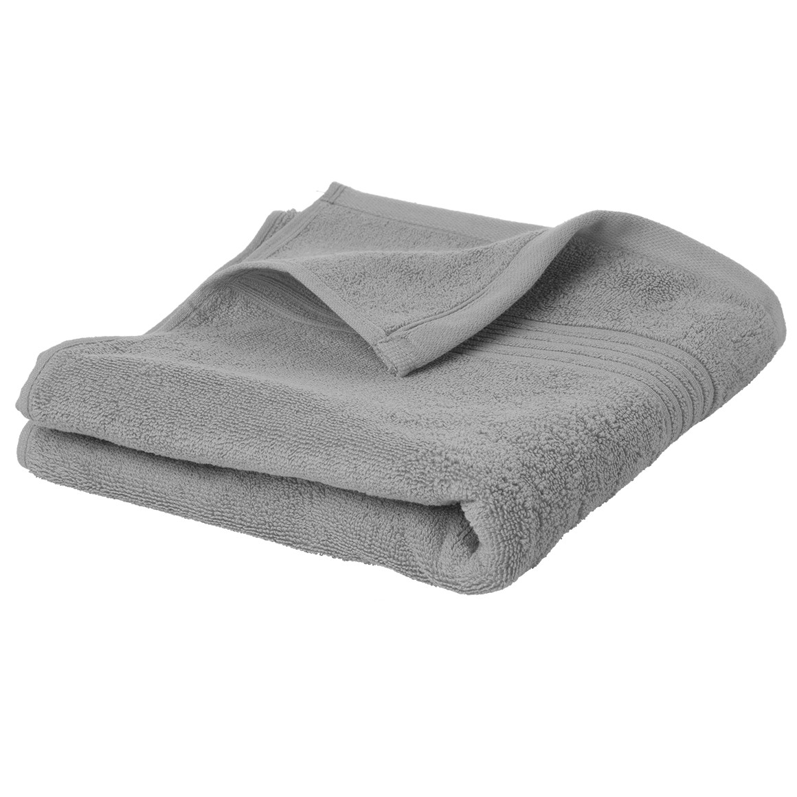 My Home Handtuch aus Bio-Baumwolle grau