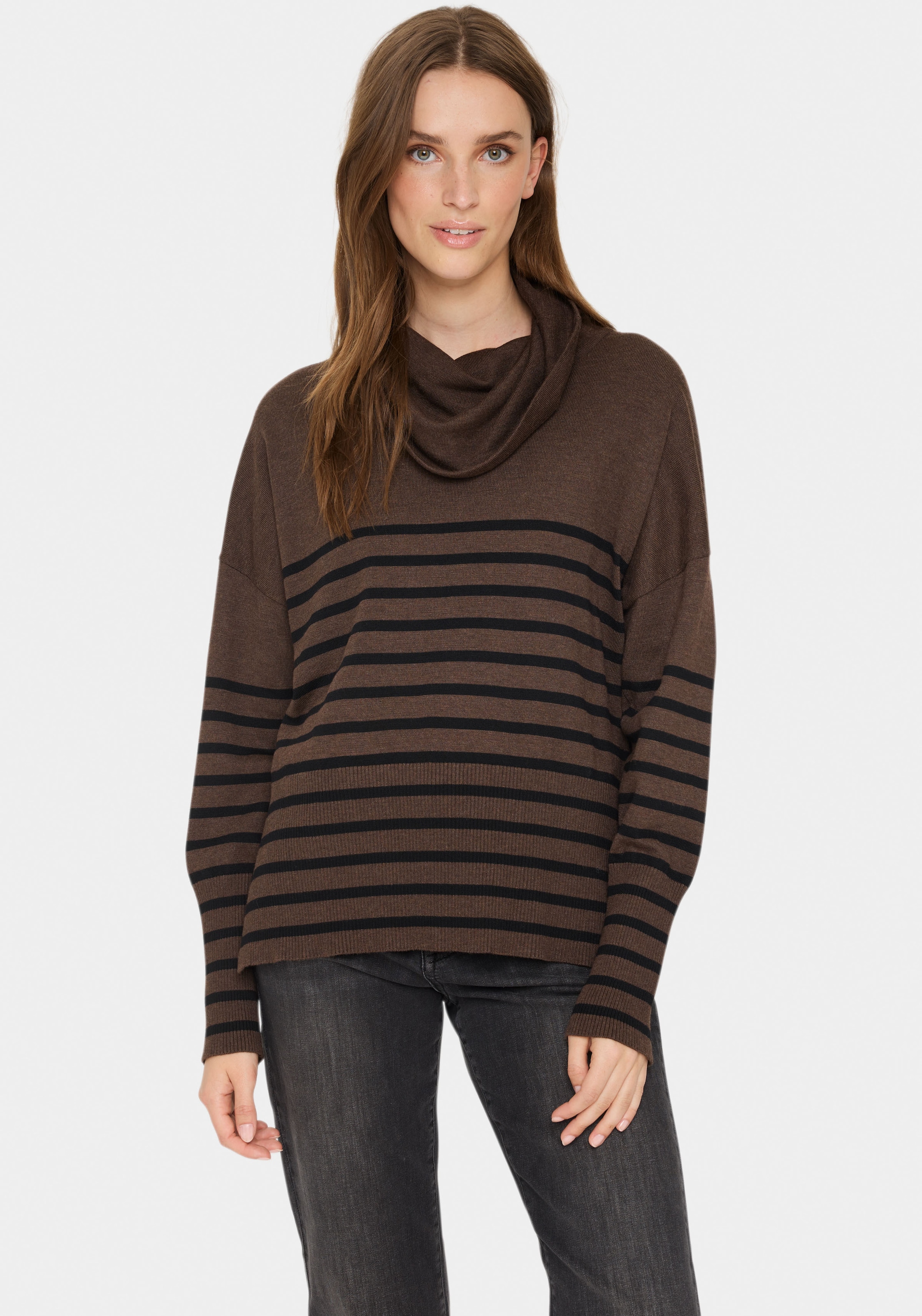 Saint Tropez Rollkragenpullover »GrilaSZ Cowlneck«