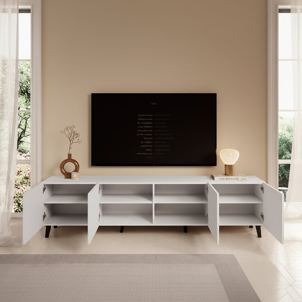 Palamos - TV-Meubel - Wit