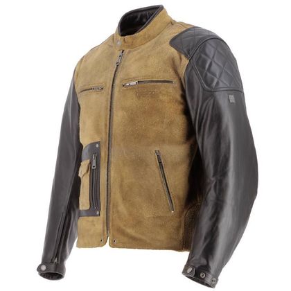 Blouson Helstons JOHNSON - Noir / Beige