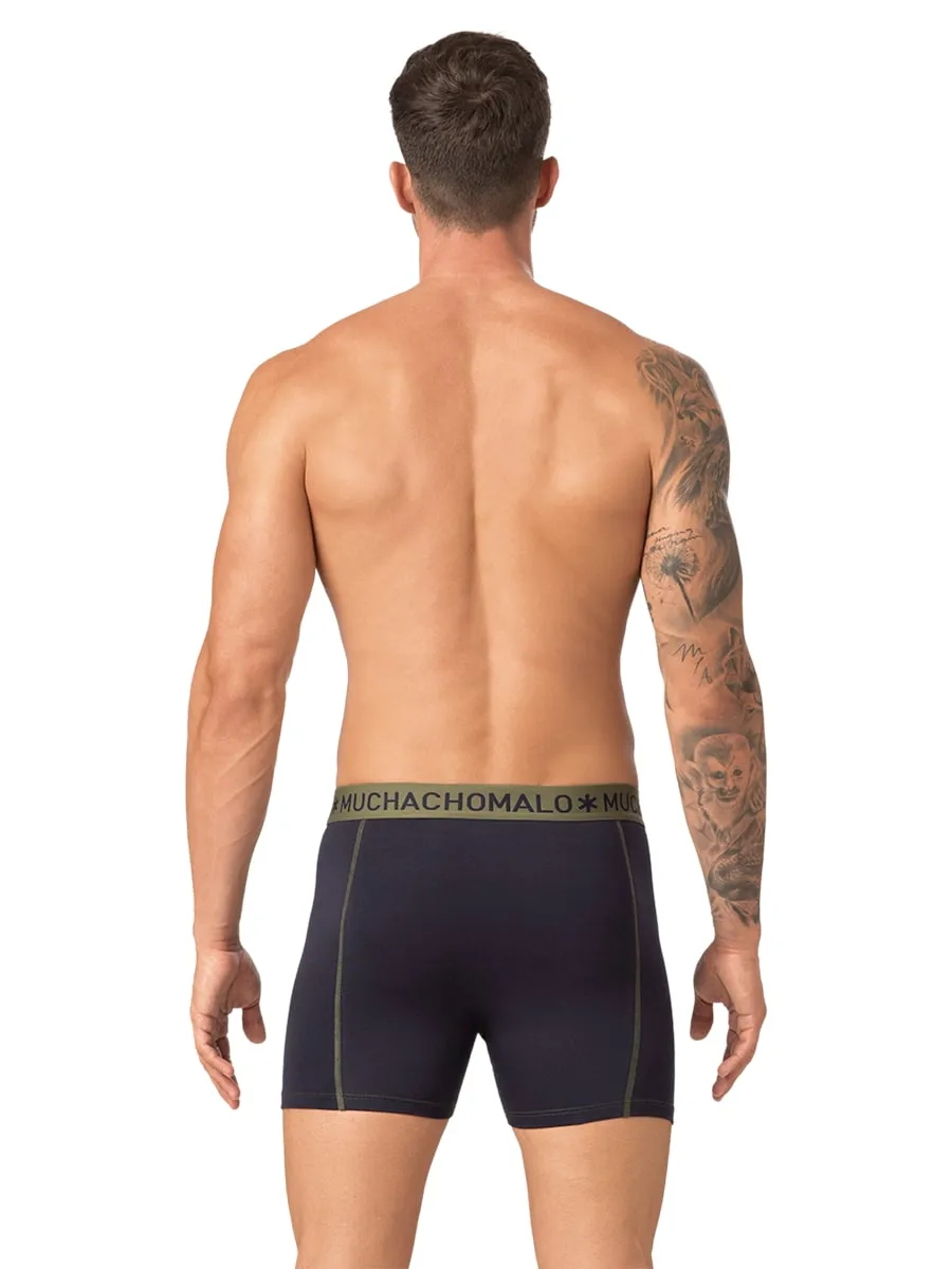 Muchachomalo 1010 BOXER 2PK NAVY/NAVY