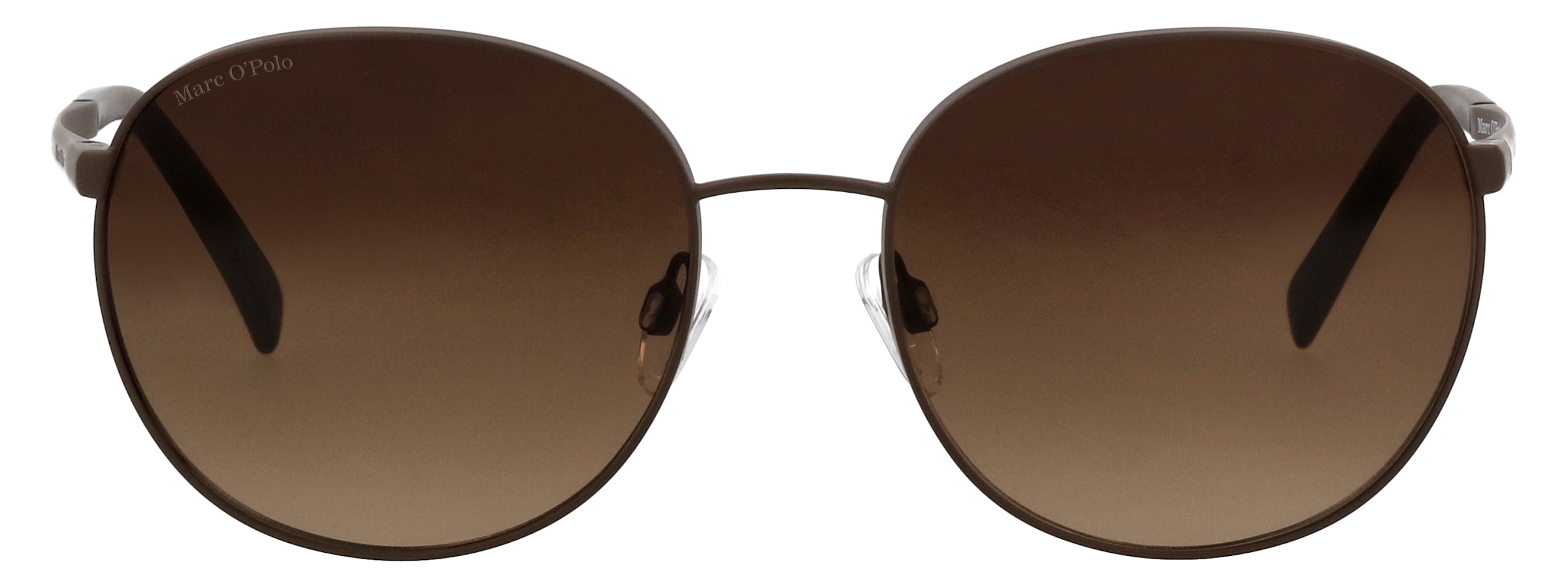 Marc O'Polo Sonnenbrille 1 Stk. Form rund , Logoschriftzug auf Bügel und Glas, Polyamid UV 400