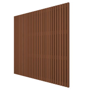 Schutting Andalusië keruing hardhout 180 x 180 cm