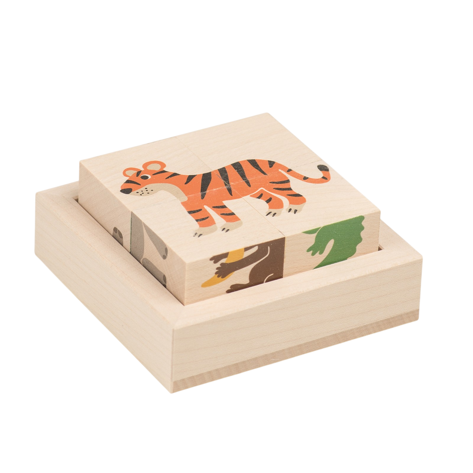 Würfelpuzzle Wild