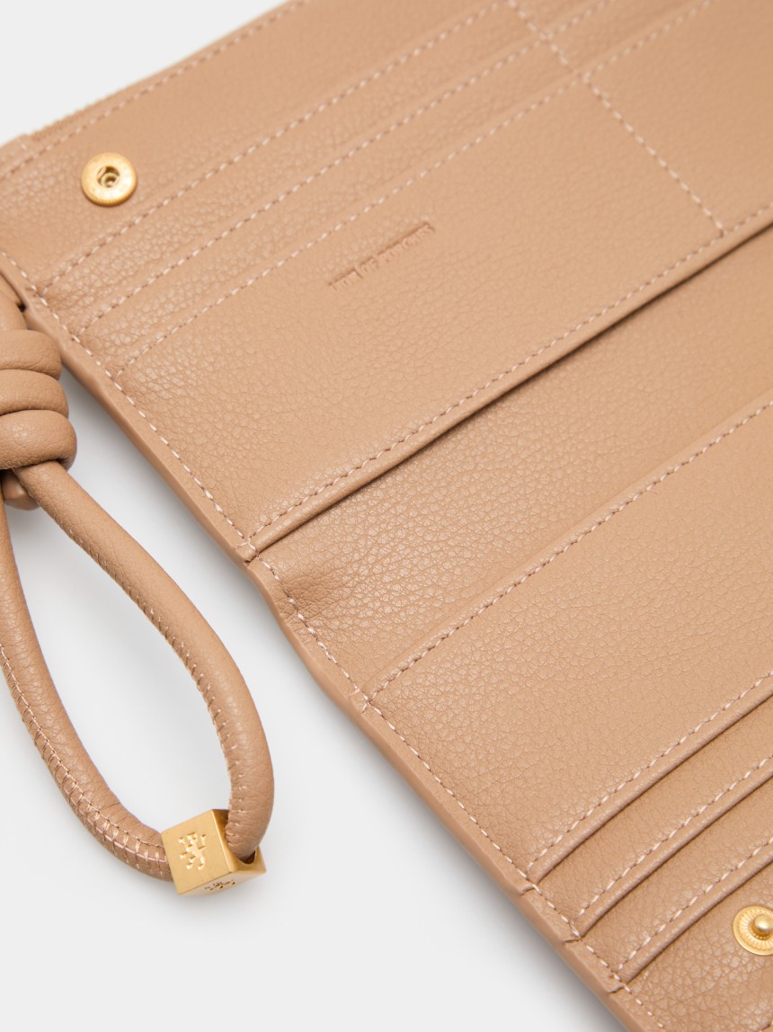 Carteira clutch com alça